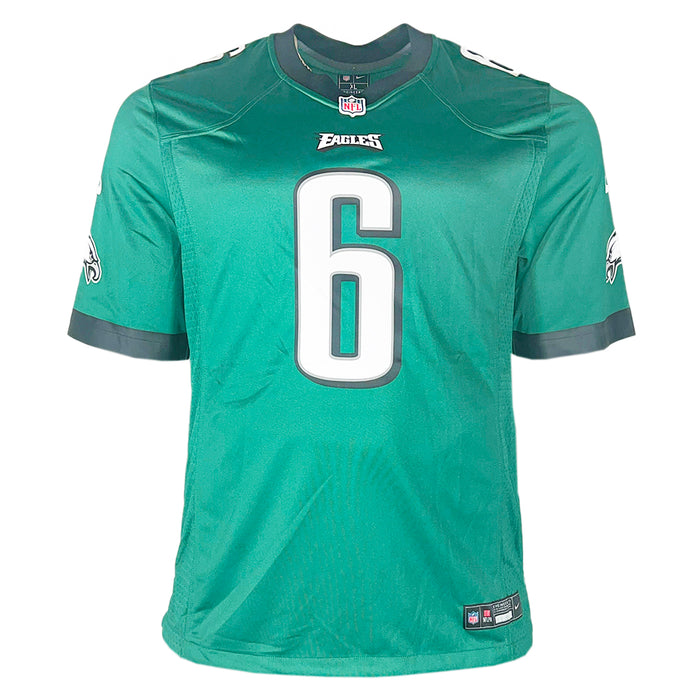 Devonta Smith Authentic Philadelphia Eagles Green XL Unsigned Nike Football Jersey
