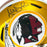 Alex Smith Signed Washington Redskins Blaze Full-Size Replica Football Helmet (JSA)