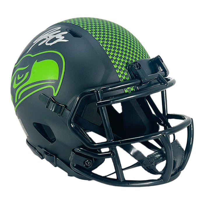 Geno Smith Signed Seattle Seahawks Eclipse Speed Mini Football Helmet (JSA)