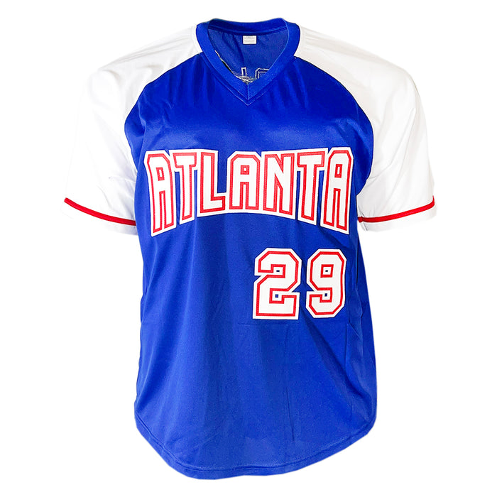 John Smoltz Signed Atlanta Royal Blue Baseball Jersey (JSA)