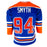 Ryan Smyth Signed Edmonton Blue Hockey Jersey (JSA)