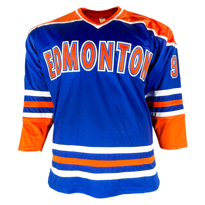 Ryan Smyth Signed Edmonton Blue Hockey Jersey (JSA)