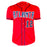 Jorge Soler Signed MVP Inscription Atlanta Red Baseball Jersey (Beckett)