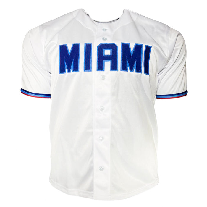 Jorge Soler Signed Florida White Baseball Jersey (Beckett)