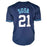Sammy Sosa Signed Wrigleyville Navy Baseball Jersey (Beckett)