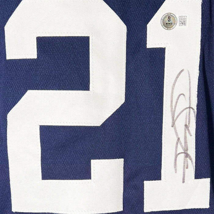 Sammy Sosa Signed Wrigleyville Navy Baseball Jersey (Beckett)