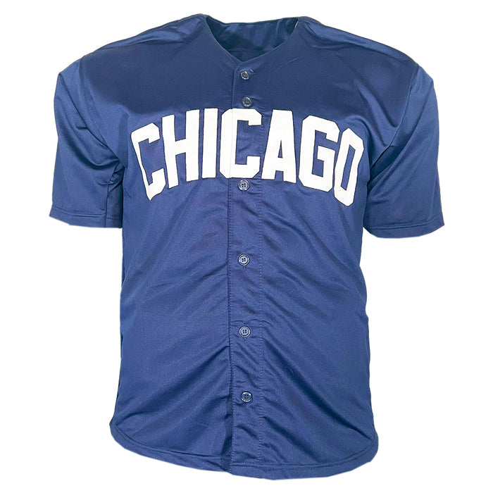 Sammy Sosa Signed Chicago Navy Baseball Jersey (Beckett)