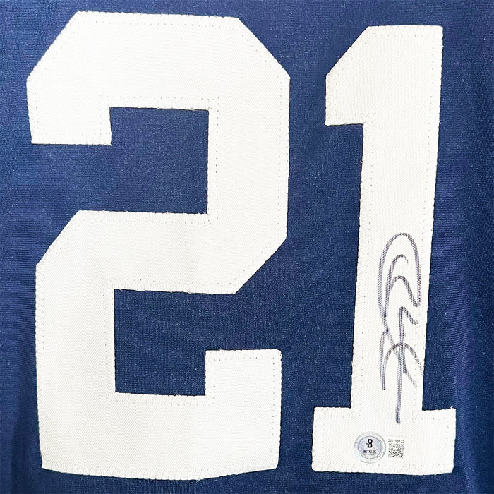 Sammy Sosa Signed Chicago Navy Baseball Jersey (Beckett)