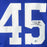 EJ Speed Signed Indianapolis Blue Football Jersey (Beckett)