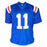 Steve Spurrier Signed Florida College Blue Football Jersey (JSA)