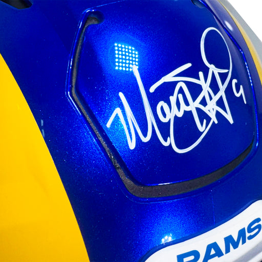 Matthew Stafford Signed Los Angeles Rams Authentic SpeedFlex Full-Size Football Helmet (Beckett)