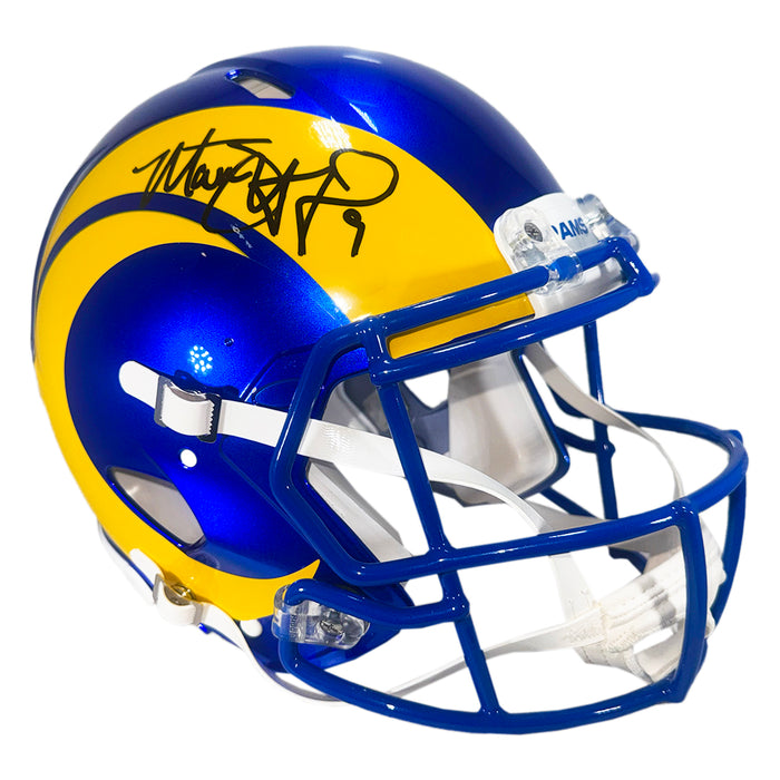 Matthew Stafford Signed Los Angeles Rams Authentic Speed Full-Size Football Helmet (Beckett)