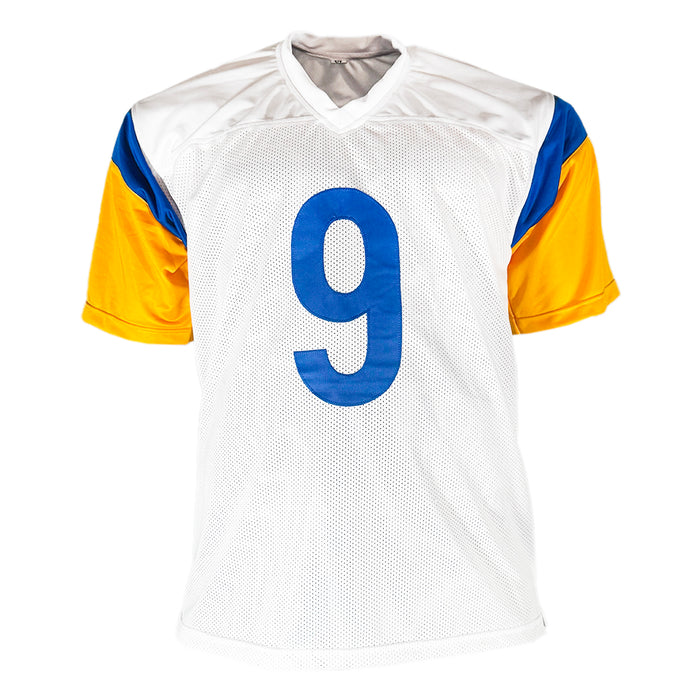 Matthew Stafford Signed Los Angeles White Football Jersey (Beckett)