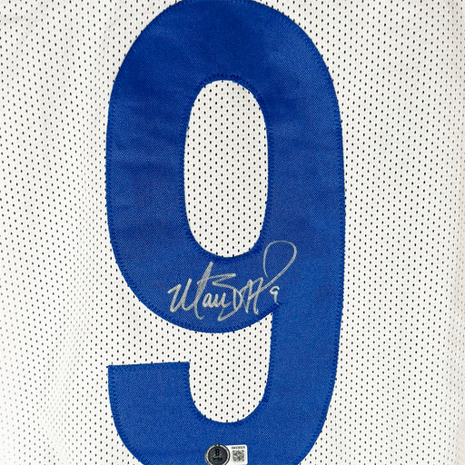 Matthew Stafford Signed Los Angeles White Football Jersey (Beckett)