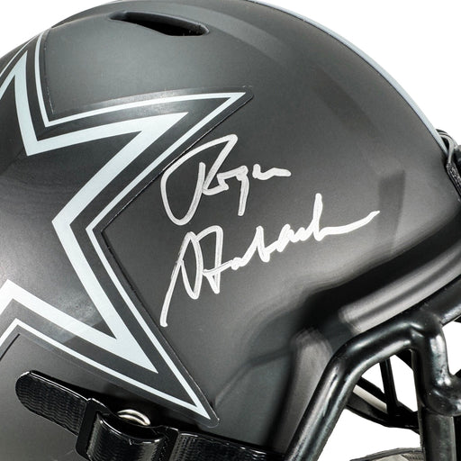 Roger Staubach Signed Dallas Cowboys Eclipse Speed Full-Size Replica Football Helmet (Beckett)