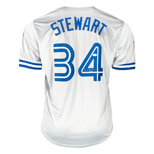 Dave Stewart Signed Toronto Gray Baseball Jersey (JSA)
