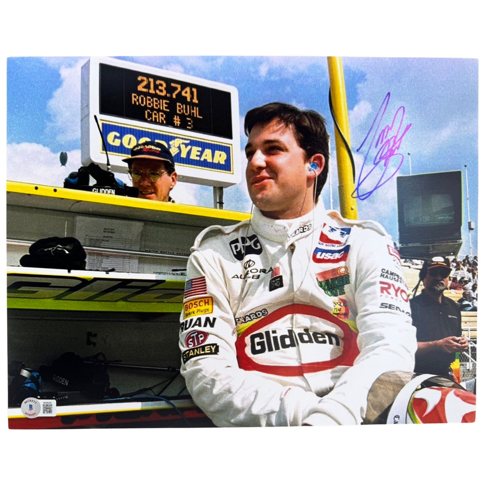 Tony Stewart Signed Pose 5 11x14 Photo (Beckett)