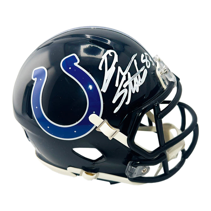 Brandon Stokley Signed Indianapolis Colts Alt 2023 Speed Mini Football Helmet (Beckett)