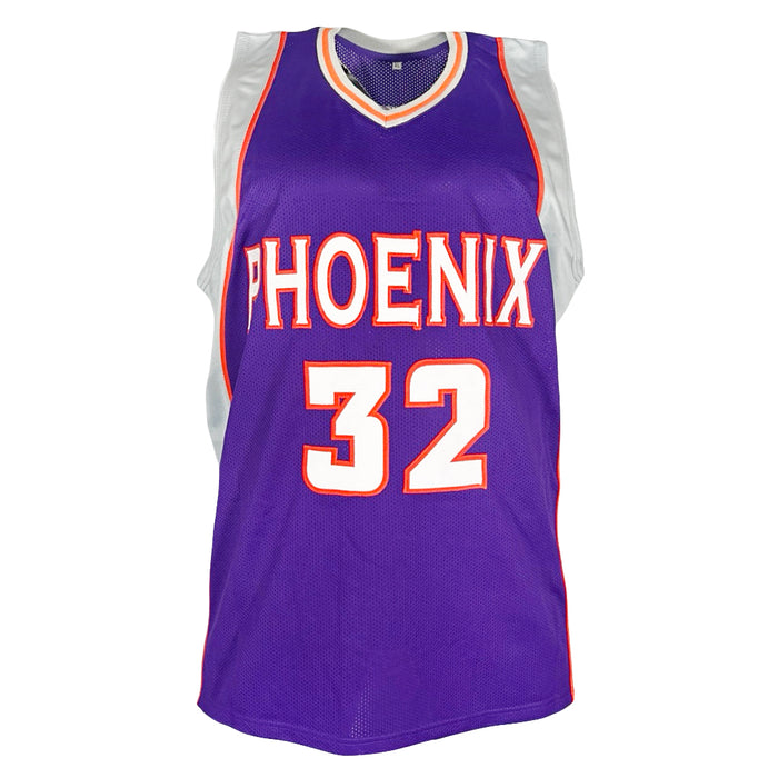Amar'e Stoudemire Signed Phoenix Purple Basketball Jersey (Beckett)