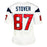 Cade Stover Signed Houston White Football Jersey (JSA)