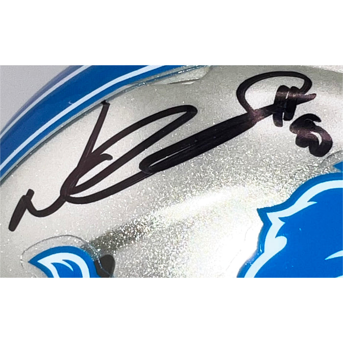Ndamukong Suh Signed Detroit Lions Speed 2024 Mini Football Helmet (Beckett)