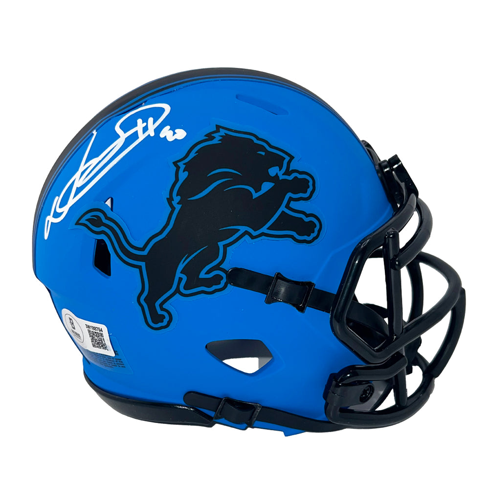 Ndamukong Suh Signed Detroit Lions Rave Mini Football Helmet (Beckett)