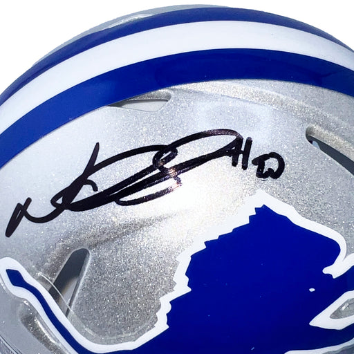 Ndamukong Suh Signed Detroit Lions Throwback 83-02 Speed Mini Football Helmet (Beckett)