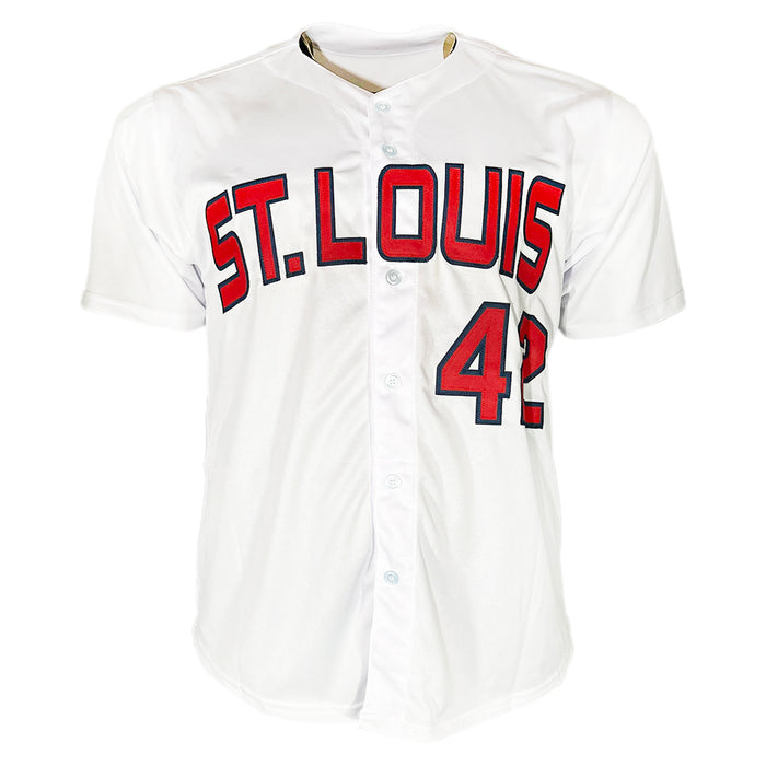 Bruce Sutter Signed St. Louis White Baseball Jersey (JSA)