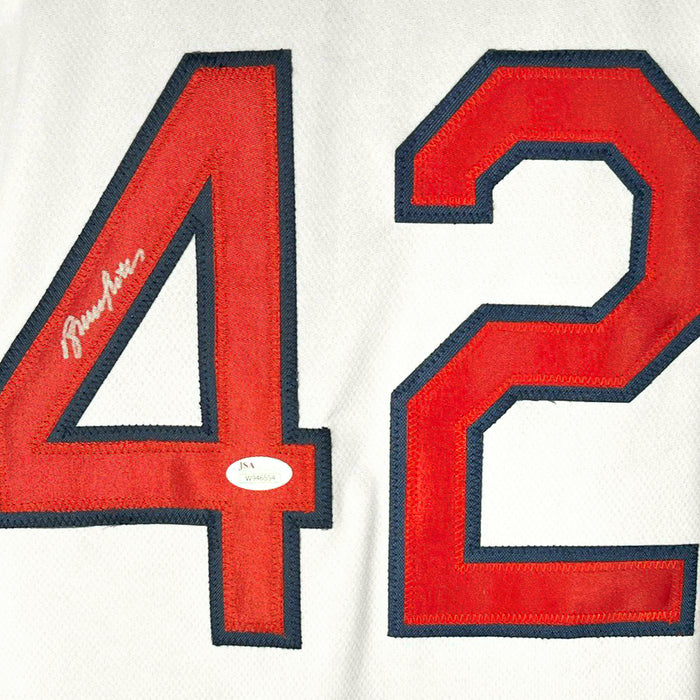 Bruce Sutter Signed St. Louis White Baseball Jersey (JSA)