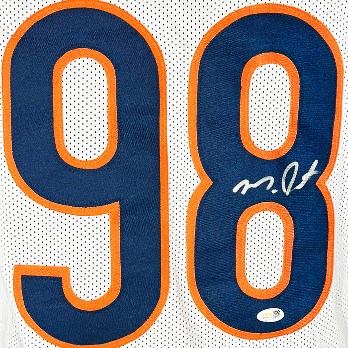 Montez Sweat Signed Chicago White Football Jersey (JSA)