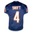 D'Andre Swift Signed Chicago Navy Game Style Football Jersey (JSA)
