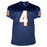 D'Andre Swift Signed Chicago Navy Game Style Football Jersey (JSA)