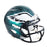 D'Andre Swift Signed Philadelphia Eagles Speed Mini Football Helmet (JSA) - RSA