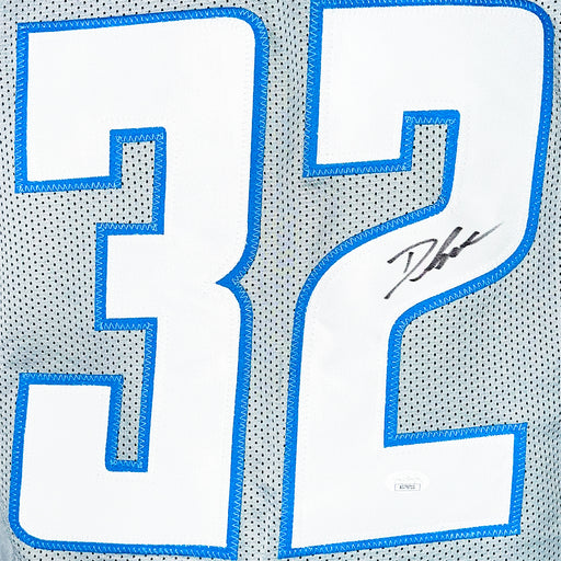 D'Andre Swift Signed Detroit Grey Football Jersey (JSA)