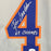 Ron Swoboda Signed 69 Champs Inscription New York Grey Baseball Jersey (JSA) - RSA