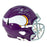 Fran Tarkenton Signed HOF 86 Inscription Minnesota Vikings Throwback 61-79 Speed Full-Size Replica Football Helmet (Beckett)