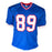 Steve Tasker Signed Buffalo Blue Football Jersey (Beckett)