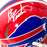 Steve Tasker Signed Buffalo Bills Throwback 87-01 Speed Mini Football Helmet (JSA)