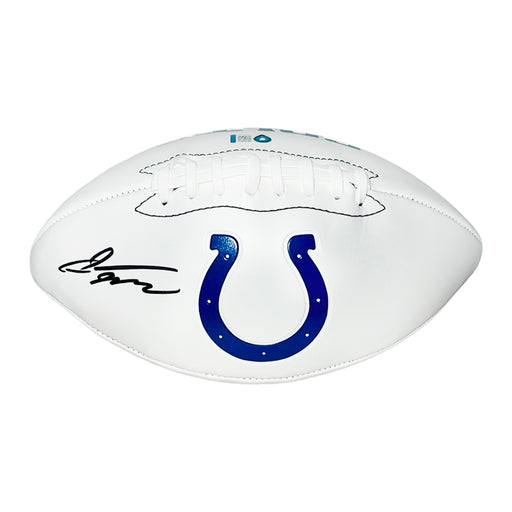 Jonathan Taylor Signed Indianapolis Colts Official NFL Team Logo Football (JSA)