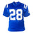 Jonathan Taylor Signed Indianapolis Blue Football Jersey (Beckett)