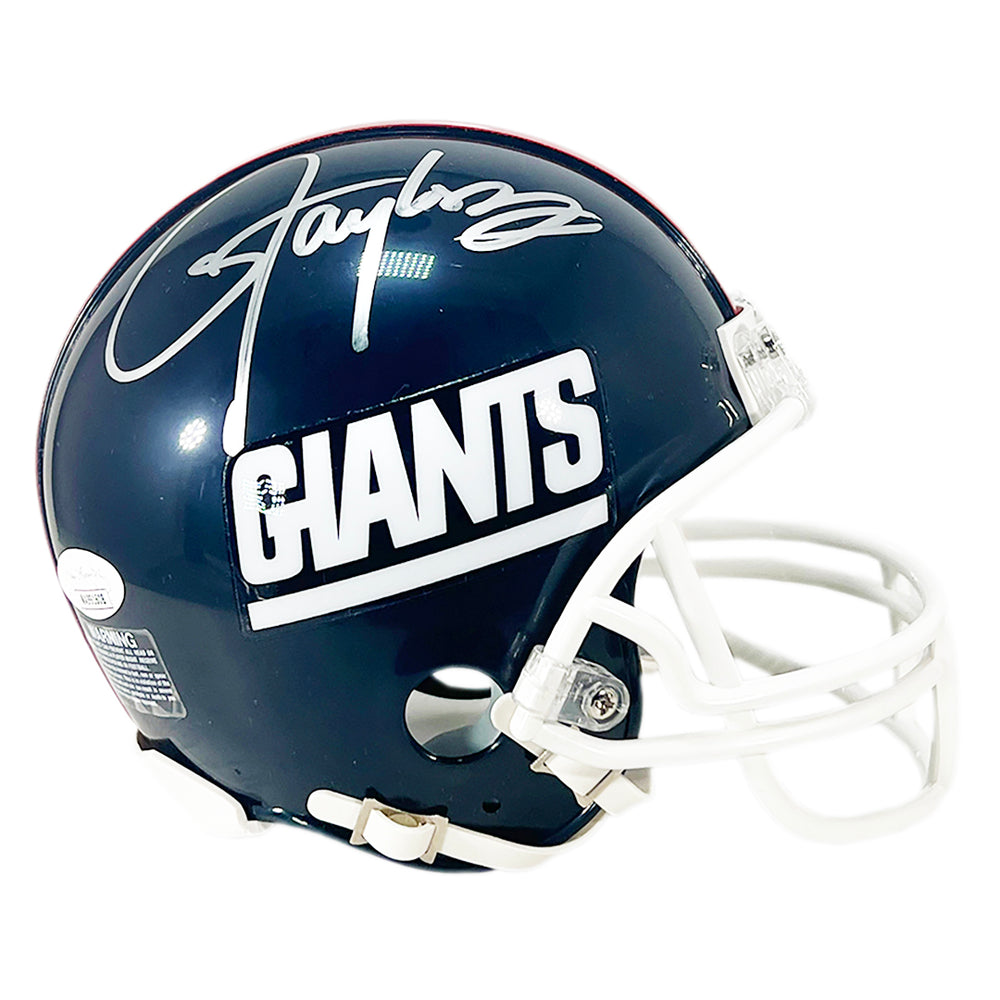 Lawrence Taylor Signed New York Giants 1981-99 Throwback Mini