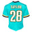 Fred Taylor Signed Jacksonville Teal Football Jersey (JSA)