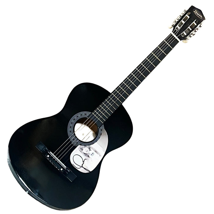 Taylor Swift Signed Black Acoustic Guitar (PSA)