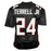 A.J. Terrell Jr Signed Atlanta Black Football Jersey (Beckett)
