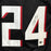 A.J. Terrell Jr Signed Atlanta Black Football Jersey (Beckett)