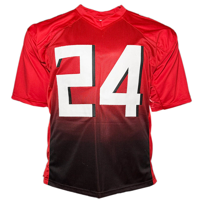 A.J. Terrell Jr Signed Atlanta Red Football Jersey (Beckett)