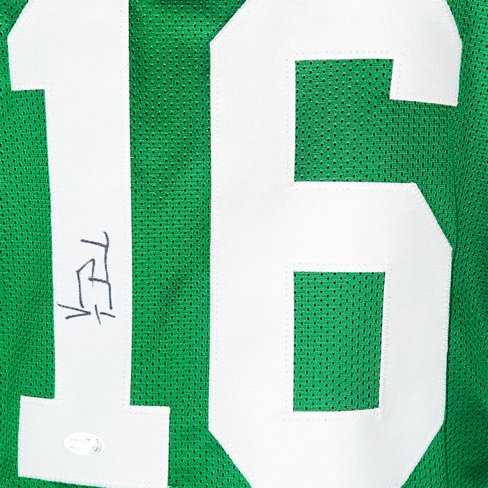 Vinny Testaverde Signed New York Green Football Jersey (Beckett)
