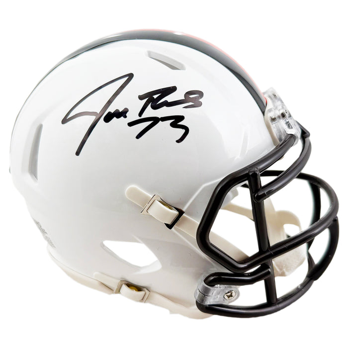 Joe Thomas Signed Cleveland Browns Alt 2023 Speed Mini Football Helmet (JSA)