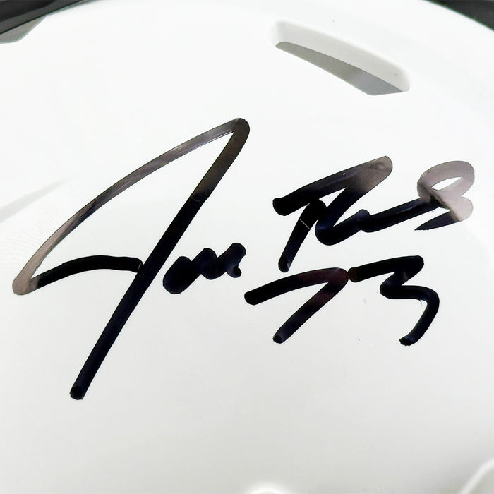Joe Thomas Signed Cleveland Browns Alt 2023 Speed Mini Football Helmet (JSA)