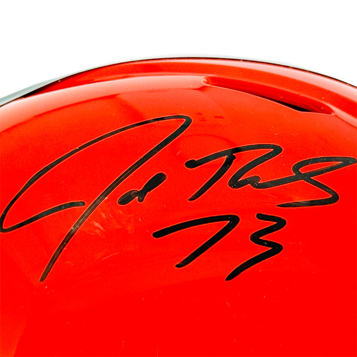 Joe Thomas Signed Cleveland Browns Authentic Speed Full-Size Football Helmet (JSA)